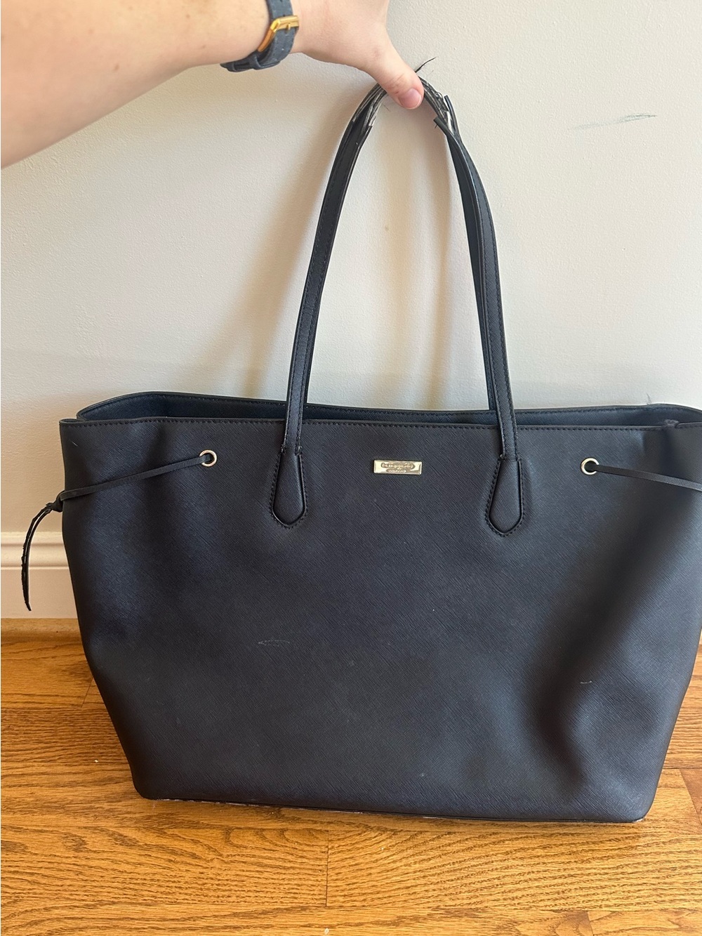 kate spade Black large tote bag